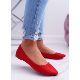PS1 Bailarinas Mujer Rojo Suede Bueno 1 PS1 Bailarinas Mujer Rojo Suede Bueno 1