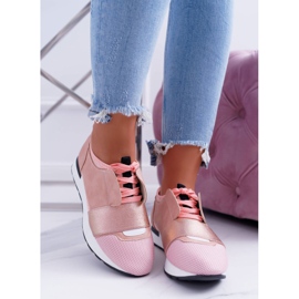 Zapatillas deportivas rosa mujer Lu Boo Madoni rosado 3