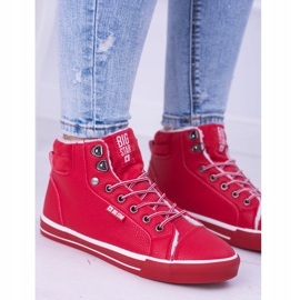 Zapatos deportivos Big Star Insulated Red para mujer BB274003 rojo 3