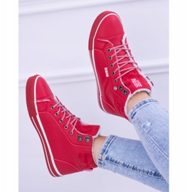 Zapatos deportivos Big Star Insulated Red para mujer BB274003 rojo 4