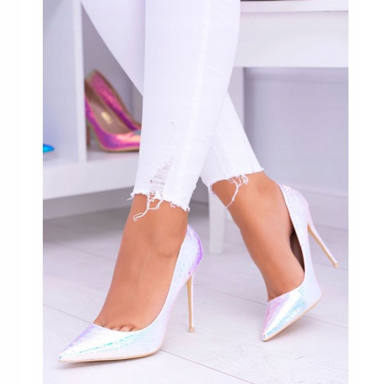 Tacones altos de mujer Lu Boo Spitz Pink Gasoline Glam multicolor 1