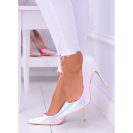 Tacones altos de mujer Lu Boo Spitz Pink Gasoline Glam multicolor 3