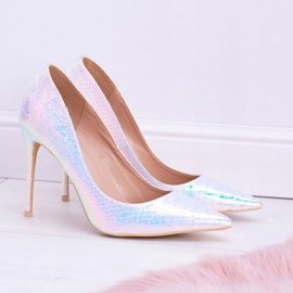Tacones altos de mujer Lu Boo Spitz Pink Gasoline Glam multicolor 8
