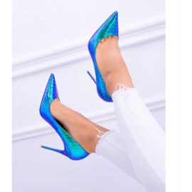 Tacones altos para mujer Lu Boo Spitz Green Gasoline Glam multicolor verde 2 Tacones altos para mujer Lu Boo Spitz Green Gasoline Glam multicolor verde 2