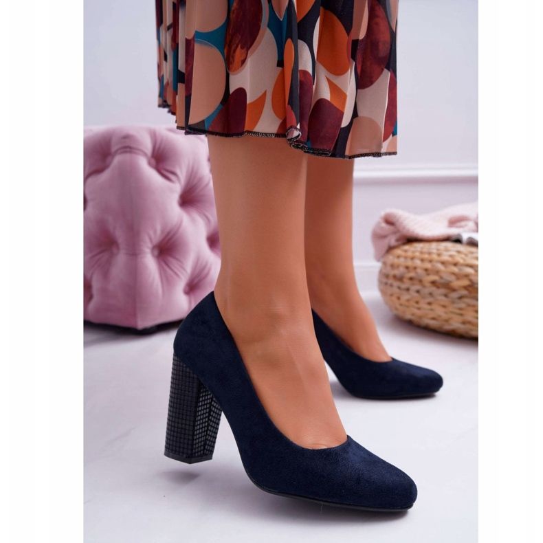 Salón Mujer Sergio Leone PB200 Ante Azul Marino Selva 1