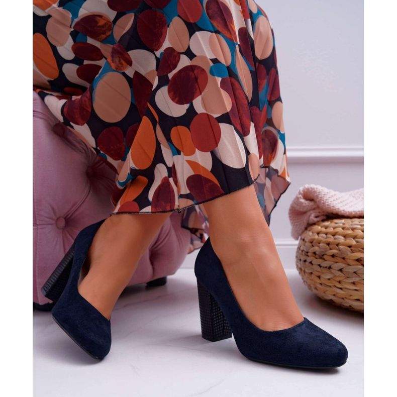 Salón Mujer Sergio Leone PB200 Ante Azul Marino Selva 2