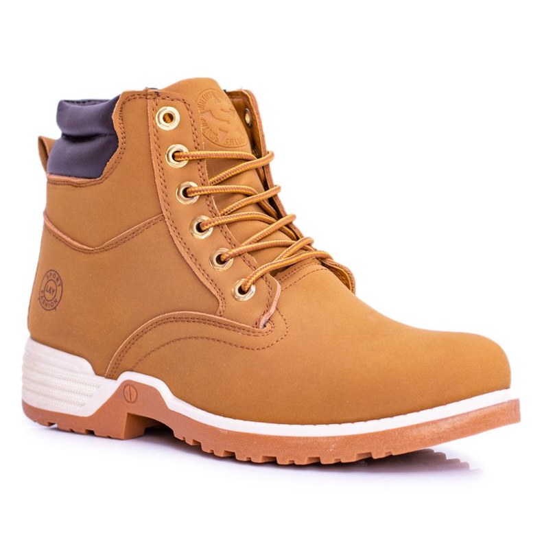 Botas de montaña cálidas para hombre Camel Smith's Endurance marrón 1