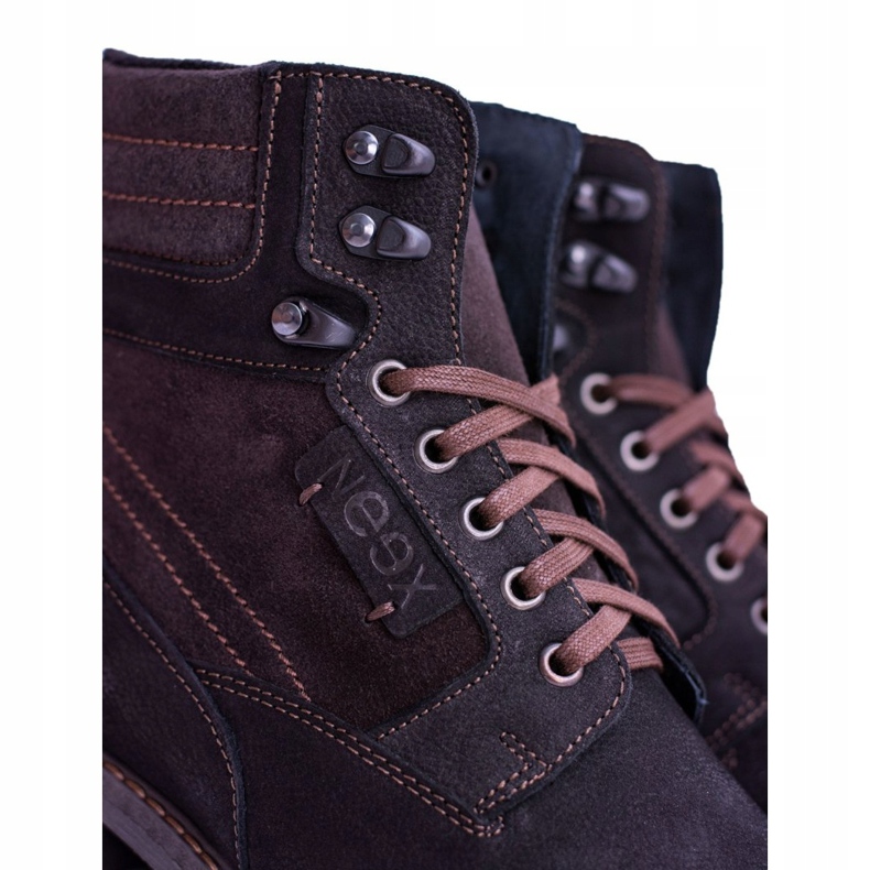 Botas Calientes Hombre Neex Piel Negra Grigor negro 1