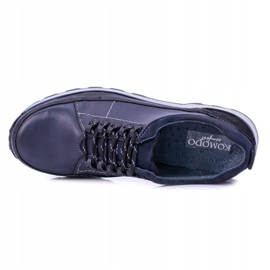 KOMODO Zapatos Brogues para Hombre Azul Marino Outdoor Ivar2 3