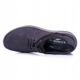 KOMODO Zapatos Ventrillo Casual Hombre Negro 5