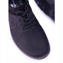 KOMODO Zapatos Ventrillo Casual Hombre Negro 7