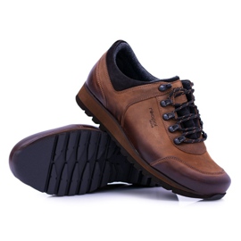 Zapatillas Trekking Hombre Marrones Nikopol 1685 marrón 4