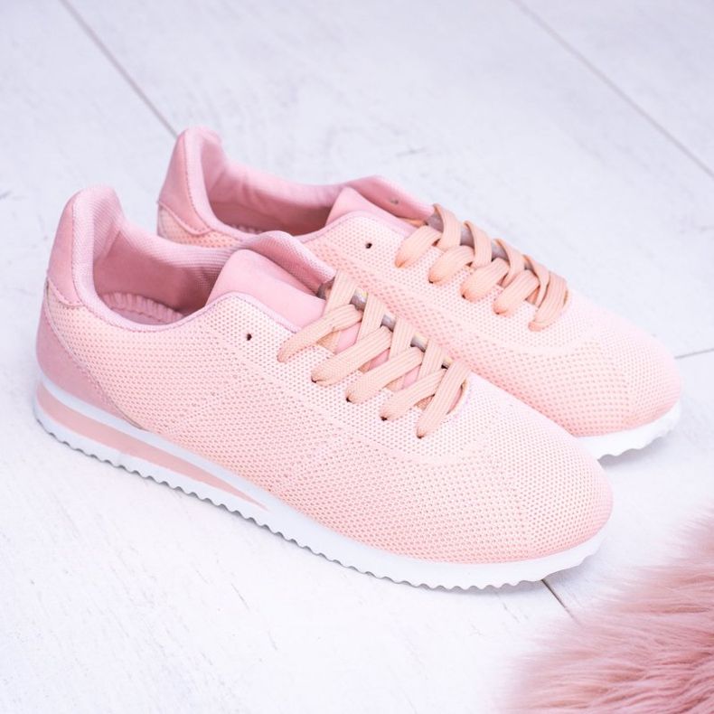 NEWS Zapatillas Deportivas Rosa Sorito para Mujer rosado 2