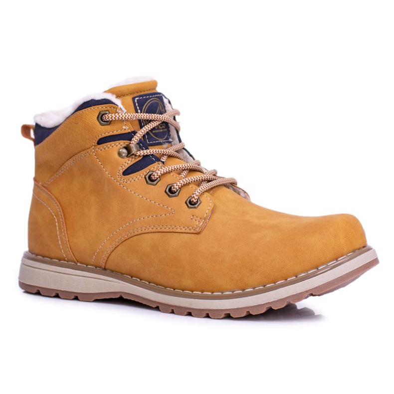 Vico Calzado de trekking para hombre con forro polar Camel Nuss marrón 1 Vico Calzado de trekking para hombre con forro polar Camel Nuss marrón 1