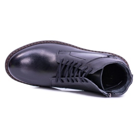 Iguana Botas Calientes Hombre Piel Negra Devenor negro 1