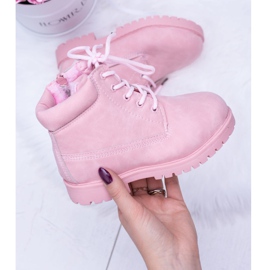 FRROCK Botas Trappers Infantiles Aisladas Polvo Rosa Dexter rosado 7