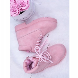 FRROCK Botas Trappers Infantiles Aisladas Polvo Rosa Dexter rosado 5
