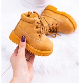 FRROCK Botas Niños Warm Trappers Camel Dexter marrón 1