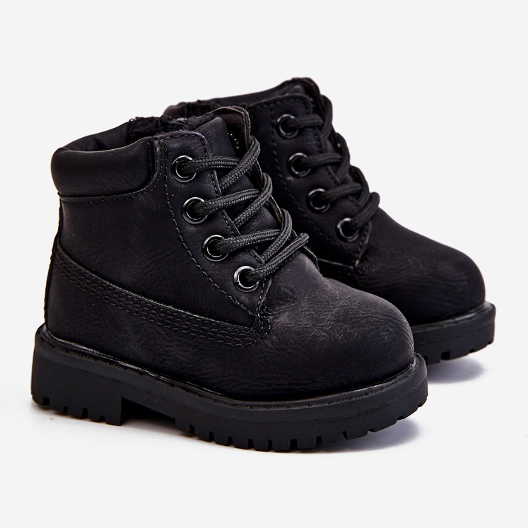 FRROCK Botas Trappers Negras Calentadas Infantiles Dexter negro negro 1