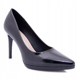 Salón Mujer Stilettos Sergio Leone Lacado Negro Misawu 8