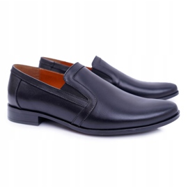 Bednarek Polish Shoes Brogues para hombre Bednarek Leather Black Trocky negro 7