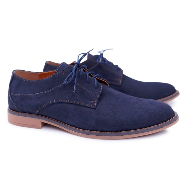 Bednarek Polish Shoes Zapatos Brogues Bednarek Nubuck Navy Atletos para Hombre azul 1