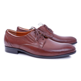 Bednarek Polish Shoes Brogues para hombre Bednarek Elegant Leather Brown Radago marrón 1