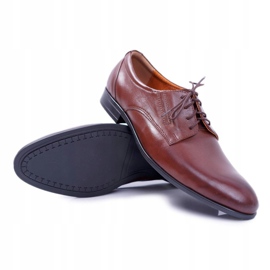 Bednarek Polish Shoes Brogues para hombre Bednarek Elegant Leather Brown Radago marrón 3