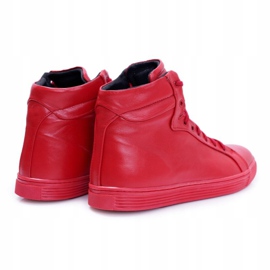 Bednarek Polish Shoes Zapatillas Hombre Piel Bednarek Red Edys rojo 2