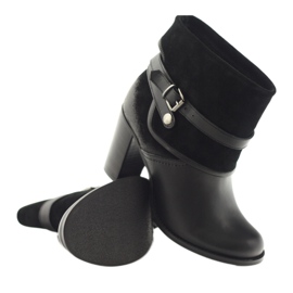 Botas de invierno de mujer clásicas negras Edeo 1754 negro 3