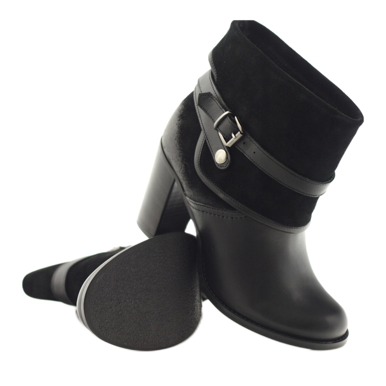 Botas de invierno de mujer clásicas negras Edeo 1754 negro 3 Botas de invierno de mujer clásicas negras Edeo 1754 negro 3