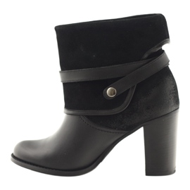 Botas de invierno de mujer clásicas negras Edeo 1754 negro 2 Botas de invierno de mujer clásicas negras Edeo 1754 negro 2