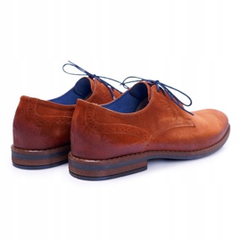 Zapatos Casual Hombre Piel Nikopol Camel Lajos marrón 2