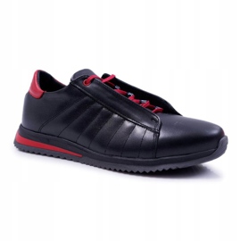 Bednarek Polish Shoes Brogues para hombre Bednarek Sport Leather Black Geos negro 1