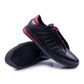Bednarek Polish Shoes Brogues para hombre Bednarek Sport Leather Black Geos negro 3