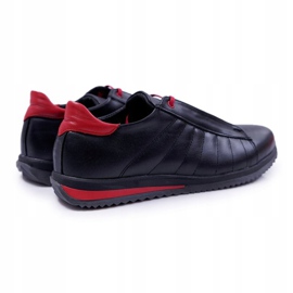Bednarek Polish Shoes Brogues para hombre Bednarek Sport Leather Black Geos negro 2