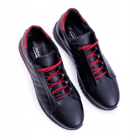 Bednarek Polish Shoes Brogues para hombre Bednarek Sport Leather Black Geos negro 5