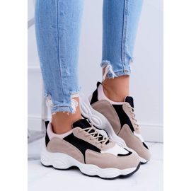 NFR Zapatillas Deportivas Mujer Ante Beige Lollipop 4