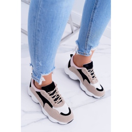 NFR Zapatillas Deportivas Mujer Ante Beige Lollipop 5