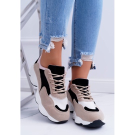 NFR Zapatillas Deportivas Mujer Ante Beige Lollipop 3