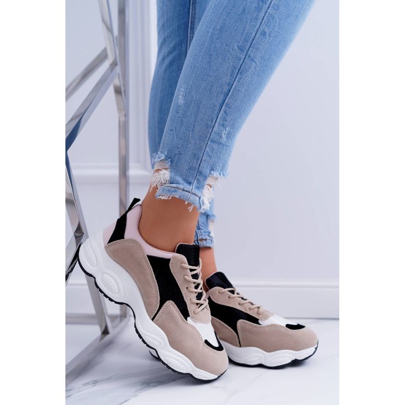 NFR Zapatillas Deportivas Mujer Ante Beige Lollipop 2