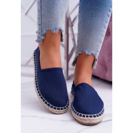 Alpargatas Mujer Suela Trenzada Azul Marino Big Star DD274A151 3