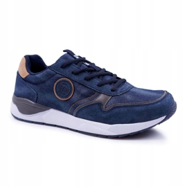 Zapatos Deportivos Hombre Big Star Azul Marino DD174312 1