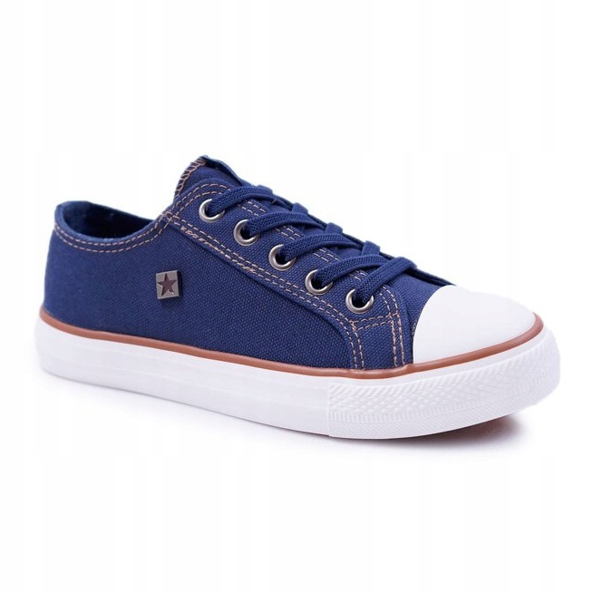 Zapatillas para niños Big Star Navy Blue DD374086 azul marino 1
