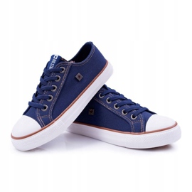 Zapatillas para niños Big Star Navy Blue DD374086 azul marino 2
