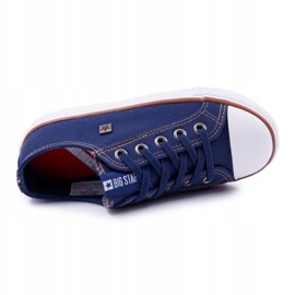 Zapatillas para niños Big Star Navy Blue DD374086 azul marino 3