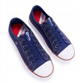 Zapatillas para niños Big Star Navy Blue DD374086 azul marino 5