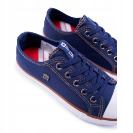 Zapatillas para niños Big Star Navy Blue DD374086 azul marino 6