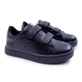 Zapatillas para niños Big Star con velcro Negro DD374028 6
