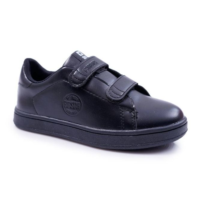 Zapatillas para niños Big Star con velcro Negro DD374028 2